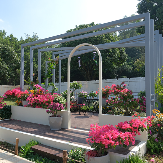 2022 深圳簕杜鵑花展寶安區(qū)陽(yáng)臺(tái)花園布展項(xiàng)目